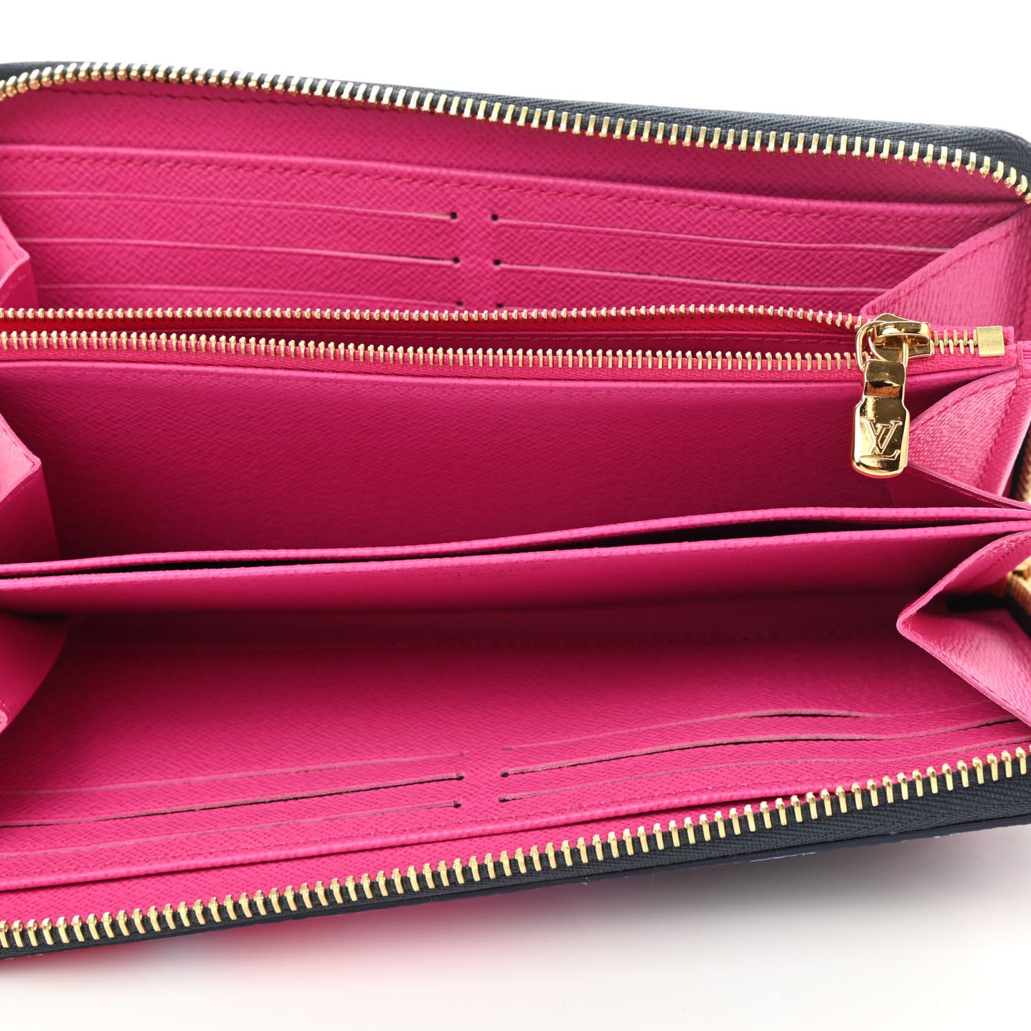 Monogram Giant Spring In The City Zippy Wallet Midnight Fuchsia