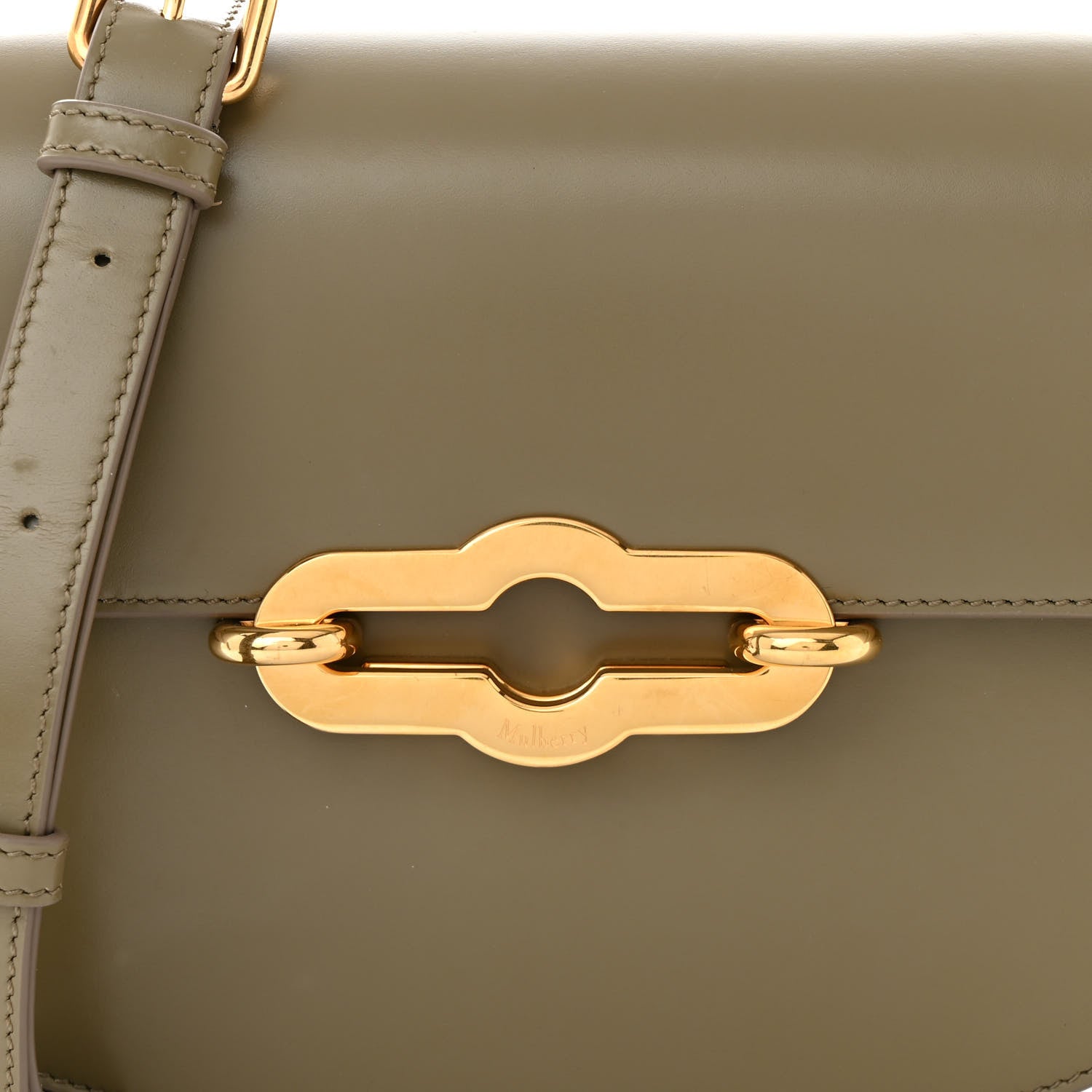 Mulberry Super Lux Calfskin Small Pimlico Satchel Clay 7 of 9
