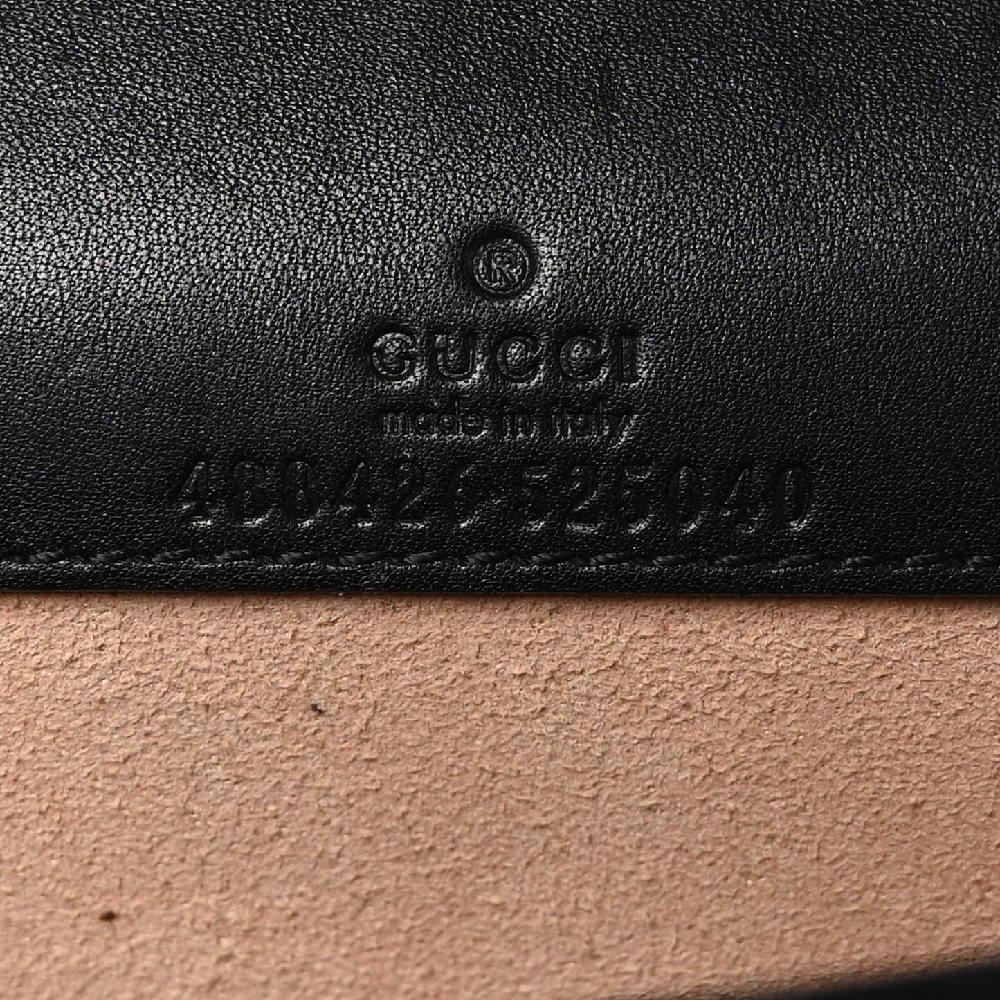 Calfskin Matelasse GG Marmont Mini Bag Black