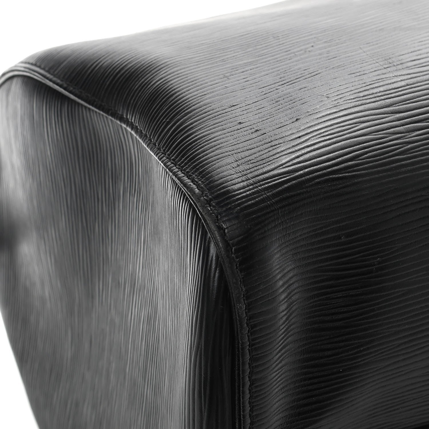 Louis Vuitton Epi Keepall 45 Black 9 of 18