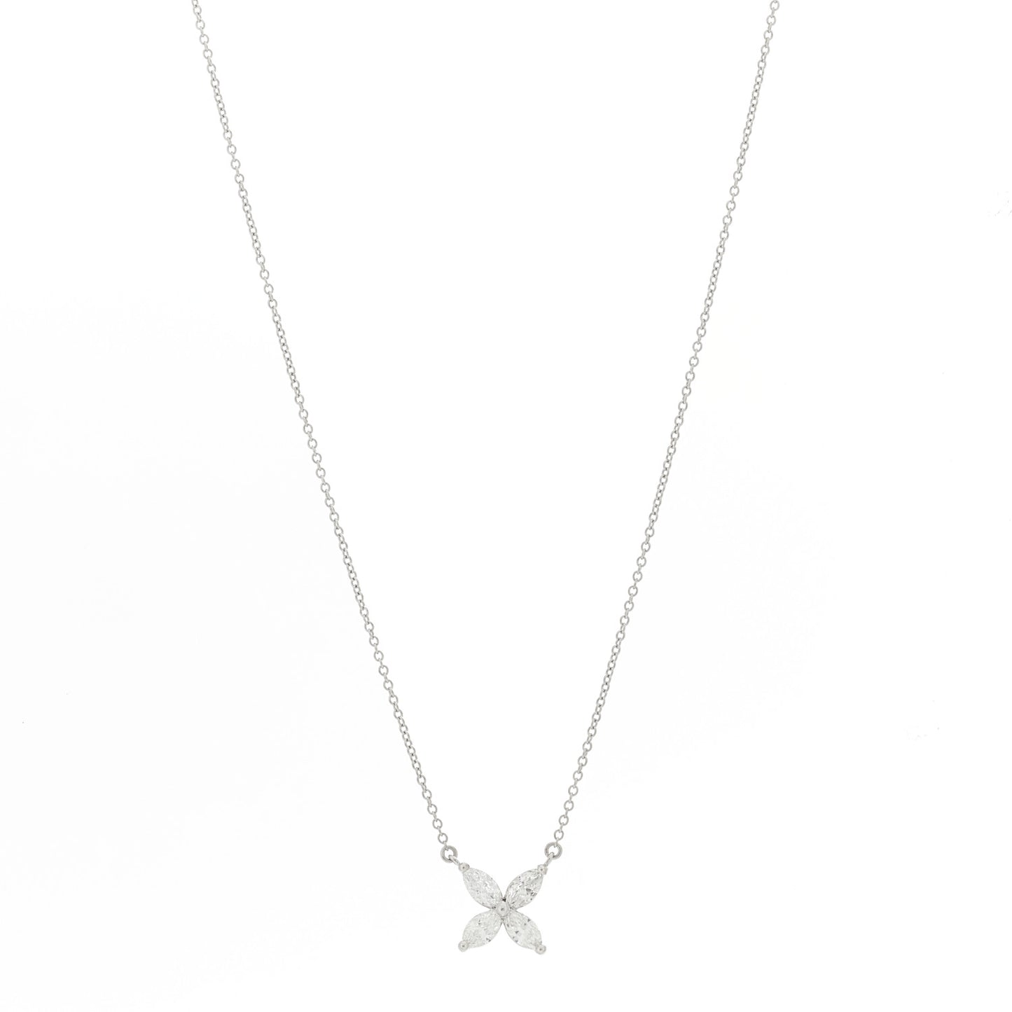 Platinum Diamond Large Victoria Necklace