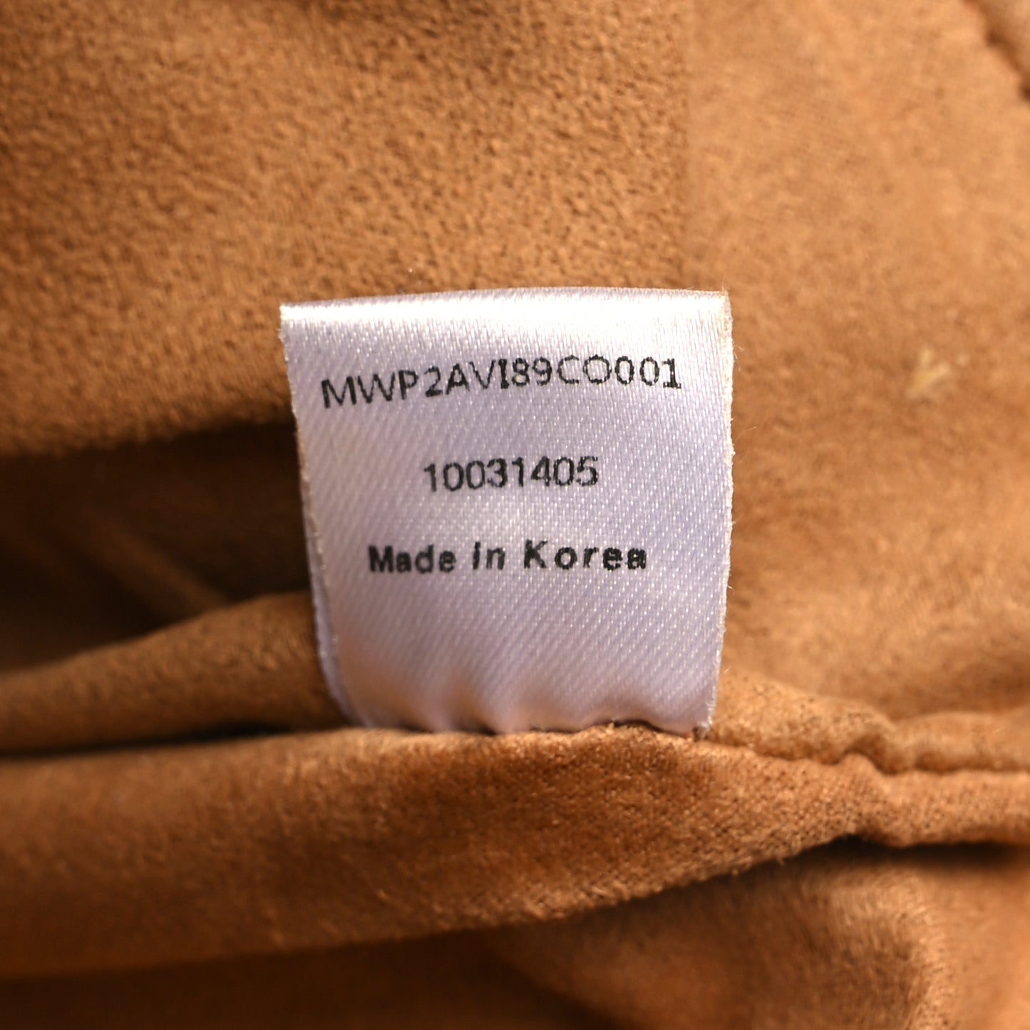 Visetos Liz Shopper Tote Pouch Cognac