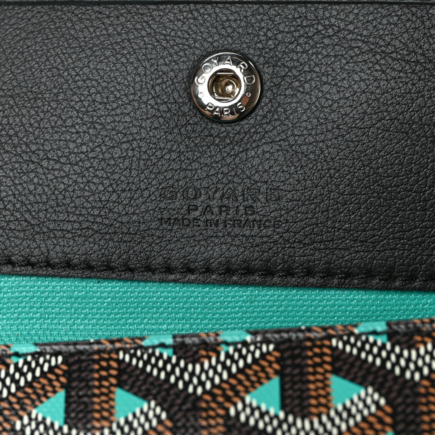 Goyardine Saint Louis Claire Voie PM Black Opaline