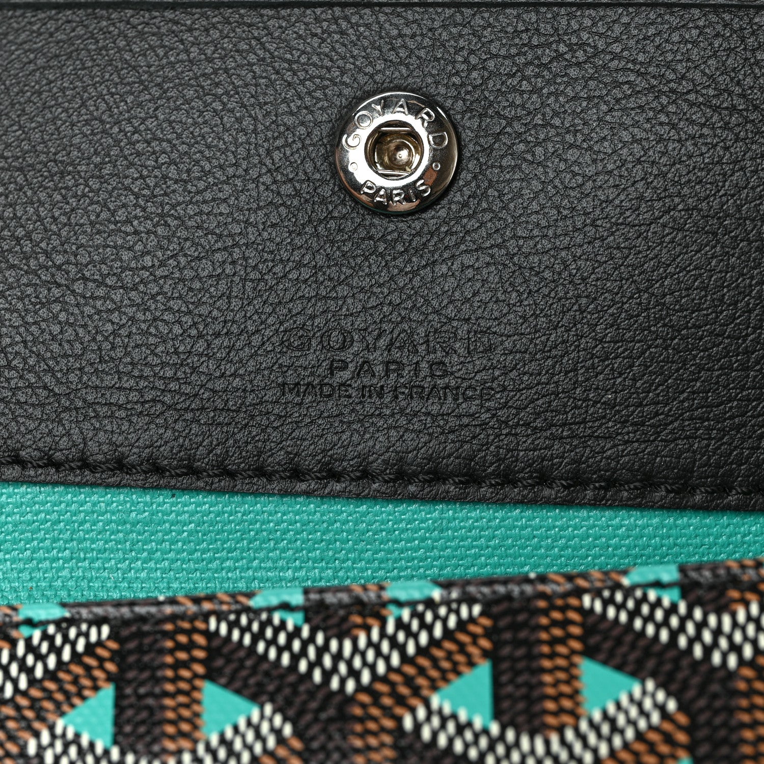 Goyard Goyardine Saint Louis Claire Voie PM Black Opaline 7 of 9