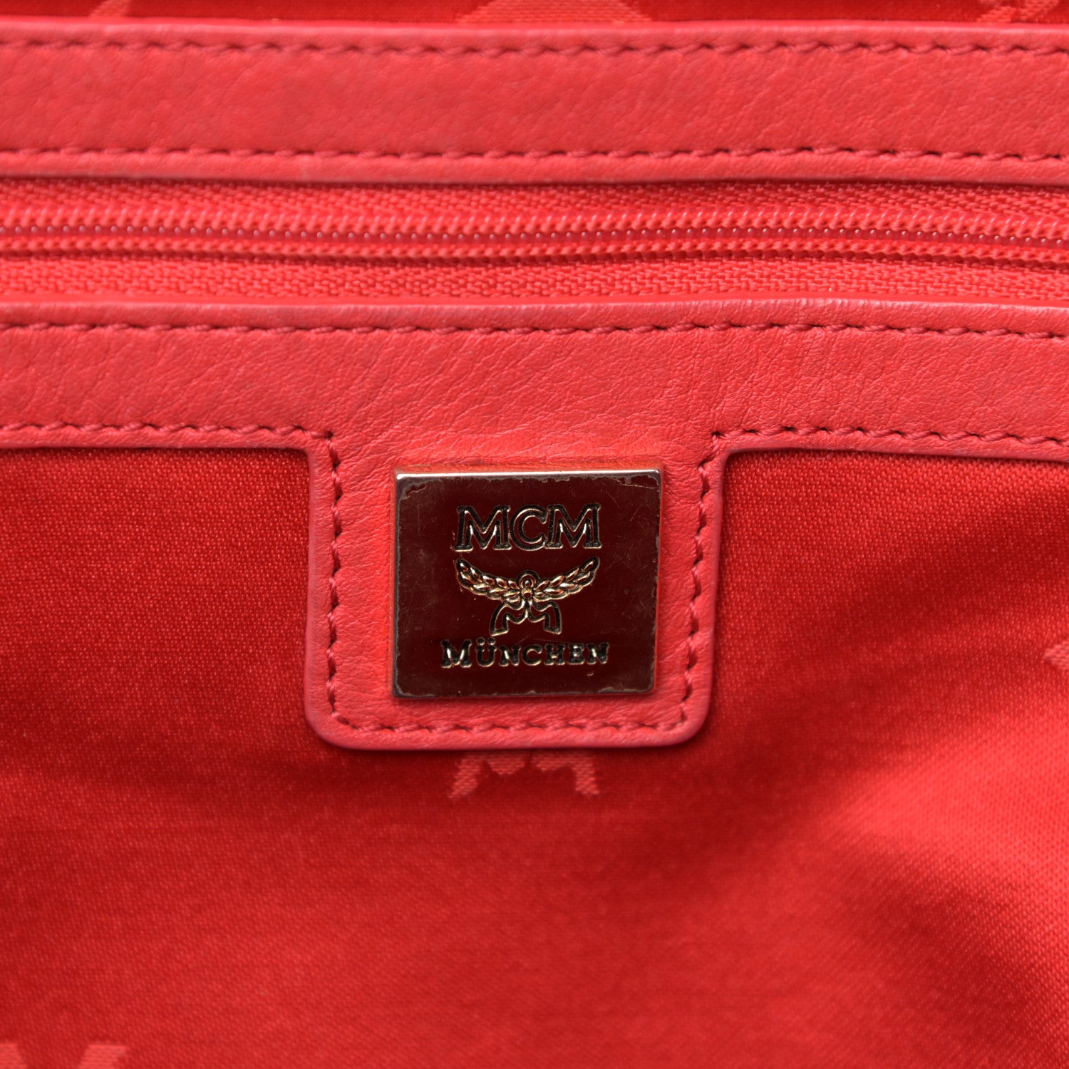 MCM Visetos Medium Sprinkle Stud Stark Backpack Corail 6 of 17