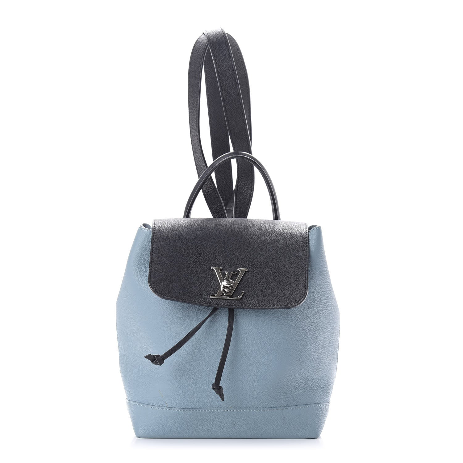 Louis Vuitton Calfskin Lockme Backpack Sky 1 of 13