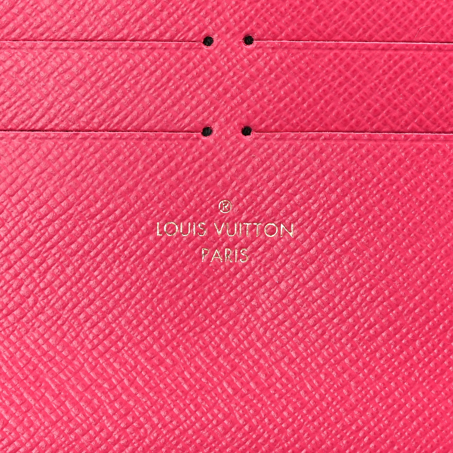 Louis Vuitton Calfskin Felicie Card Holder Insert Hot Pink 6 of 6
