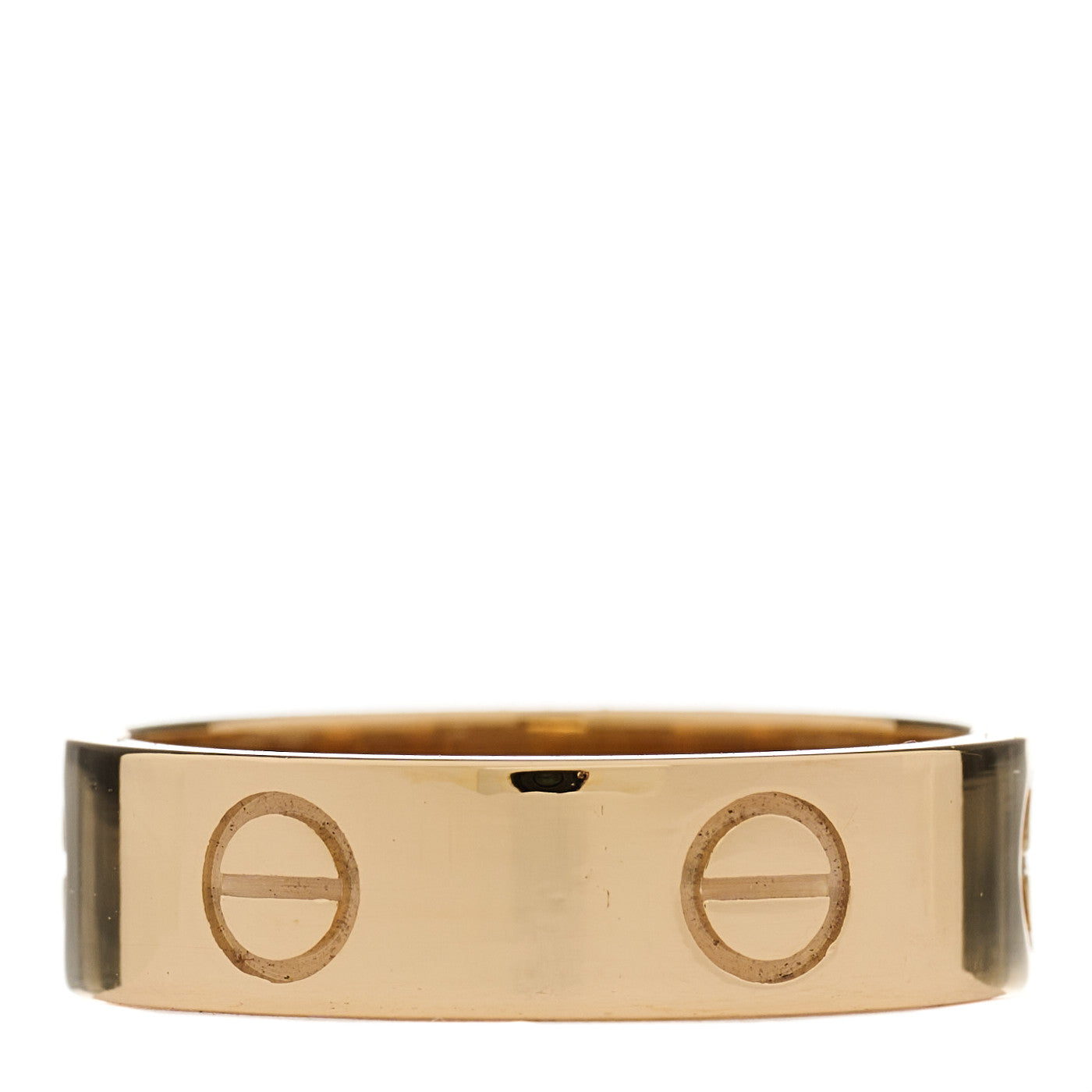 18K Yellow Gold 5.5mm LOVE Ring 56 7.5