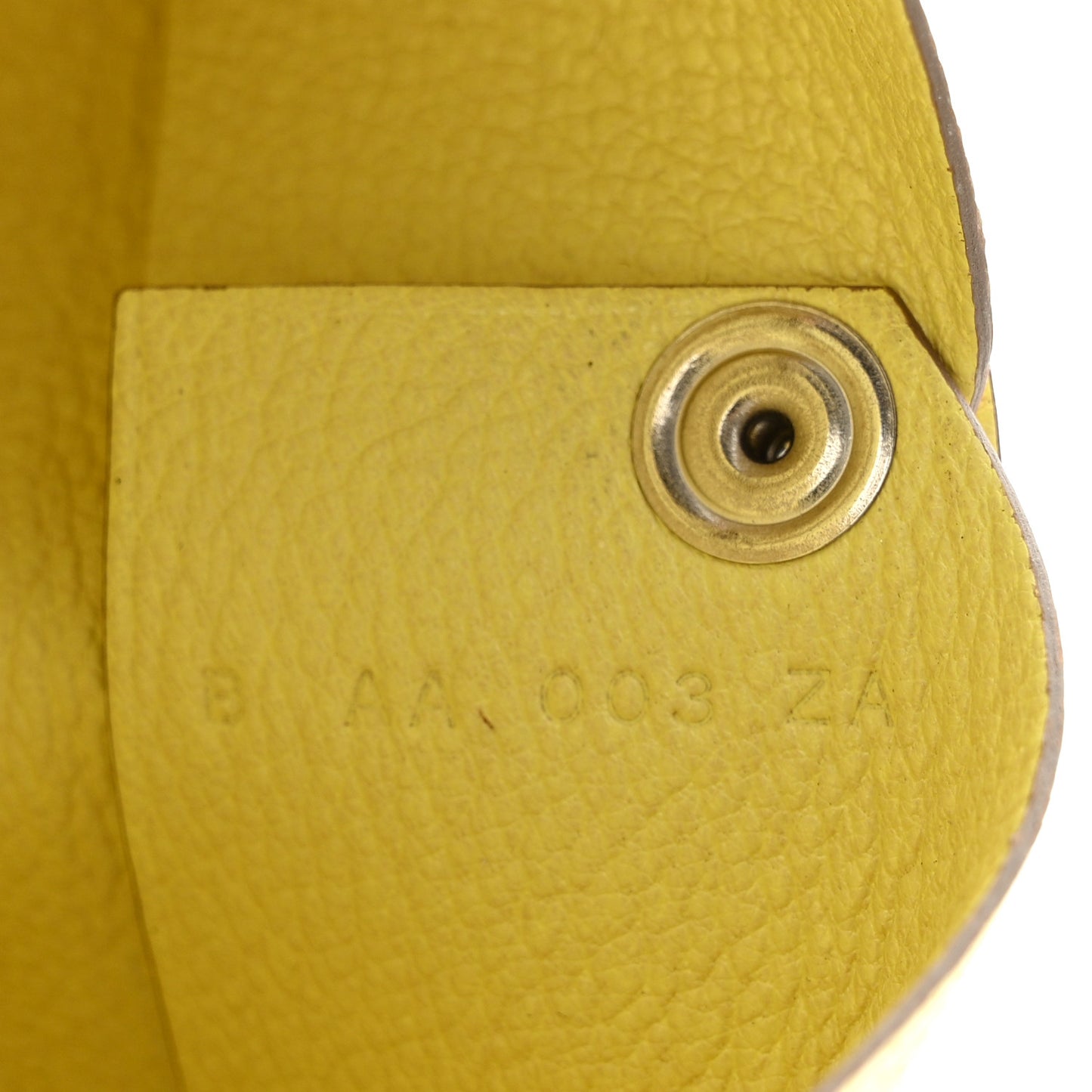 Chevre Mysore Calvi Card Case Limoncello