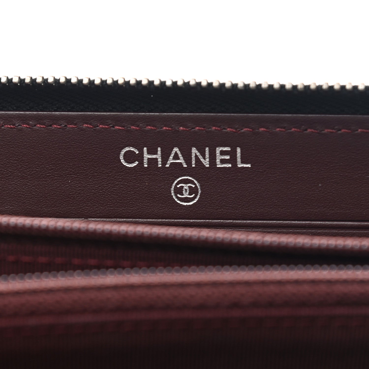 Chanel Caviar Quilted Medium Zip Around Wallet Black 6 of 11