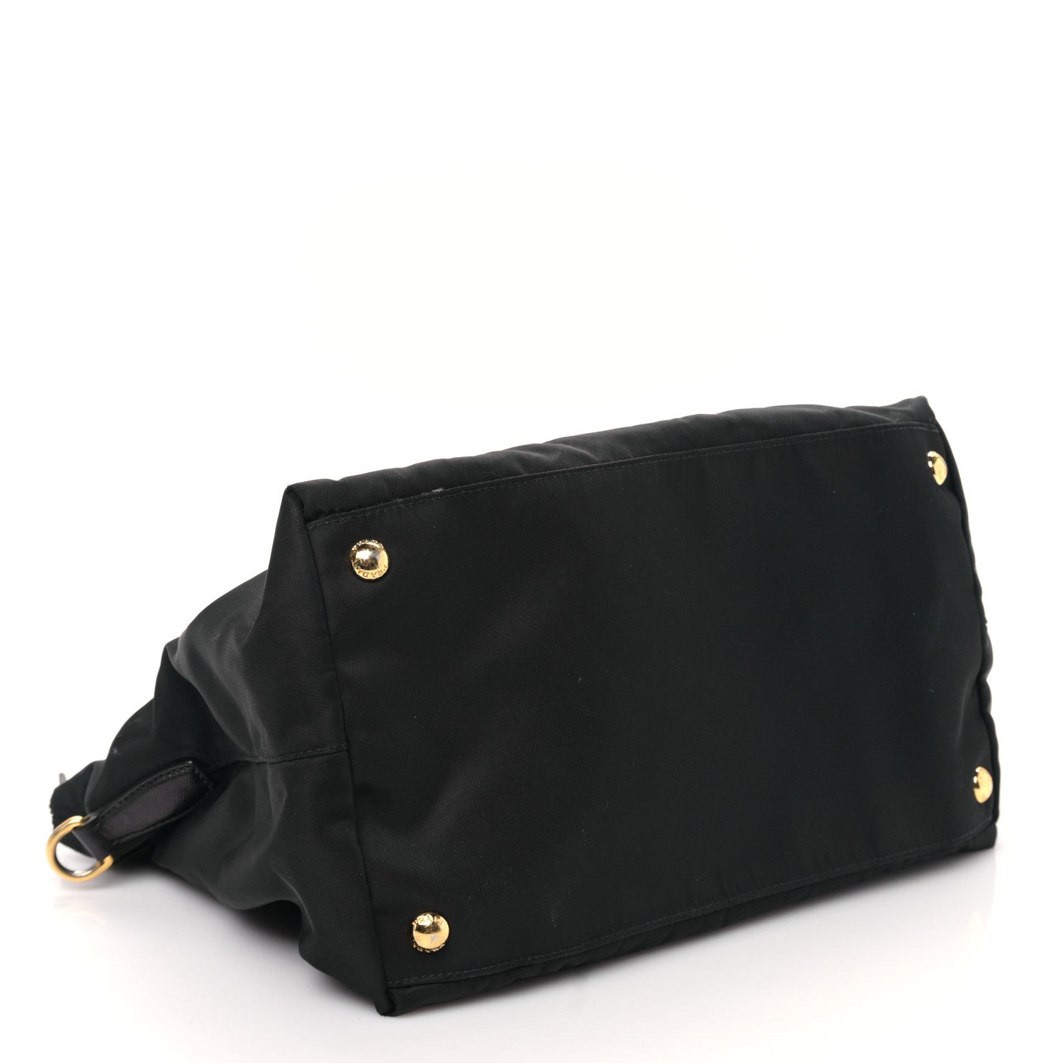 Prada Saffiano Tessuto Nylon Tote Black 4 of 8