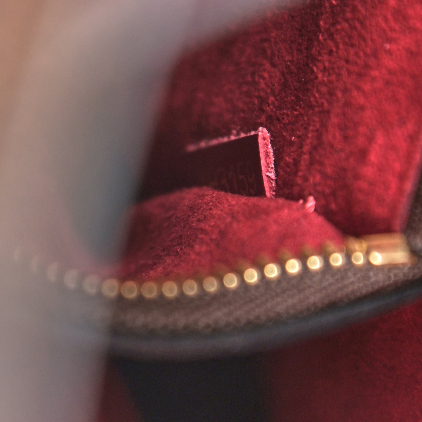 Damier Ebene Neonoe MM Cherry Berry