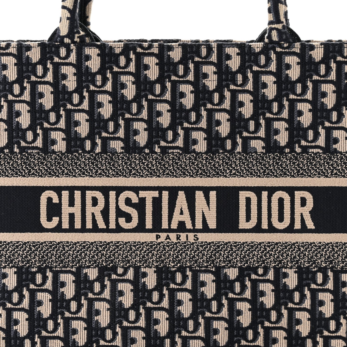 Oblique Medium Book Tote Blue Multicolor