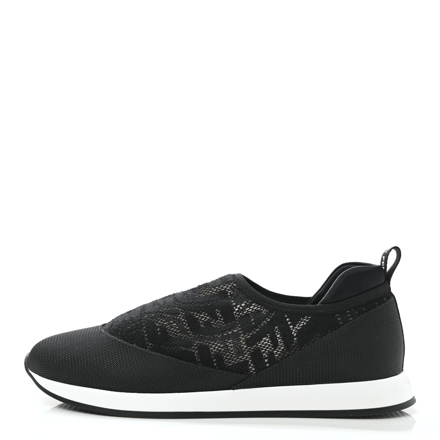 X SARAH COLEMAN Mesh FF Vertigo Runner Slip On Sneakers 37 Black