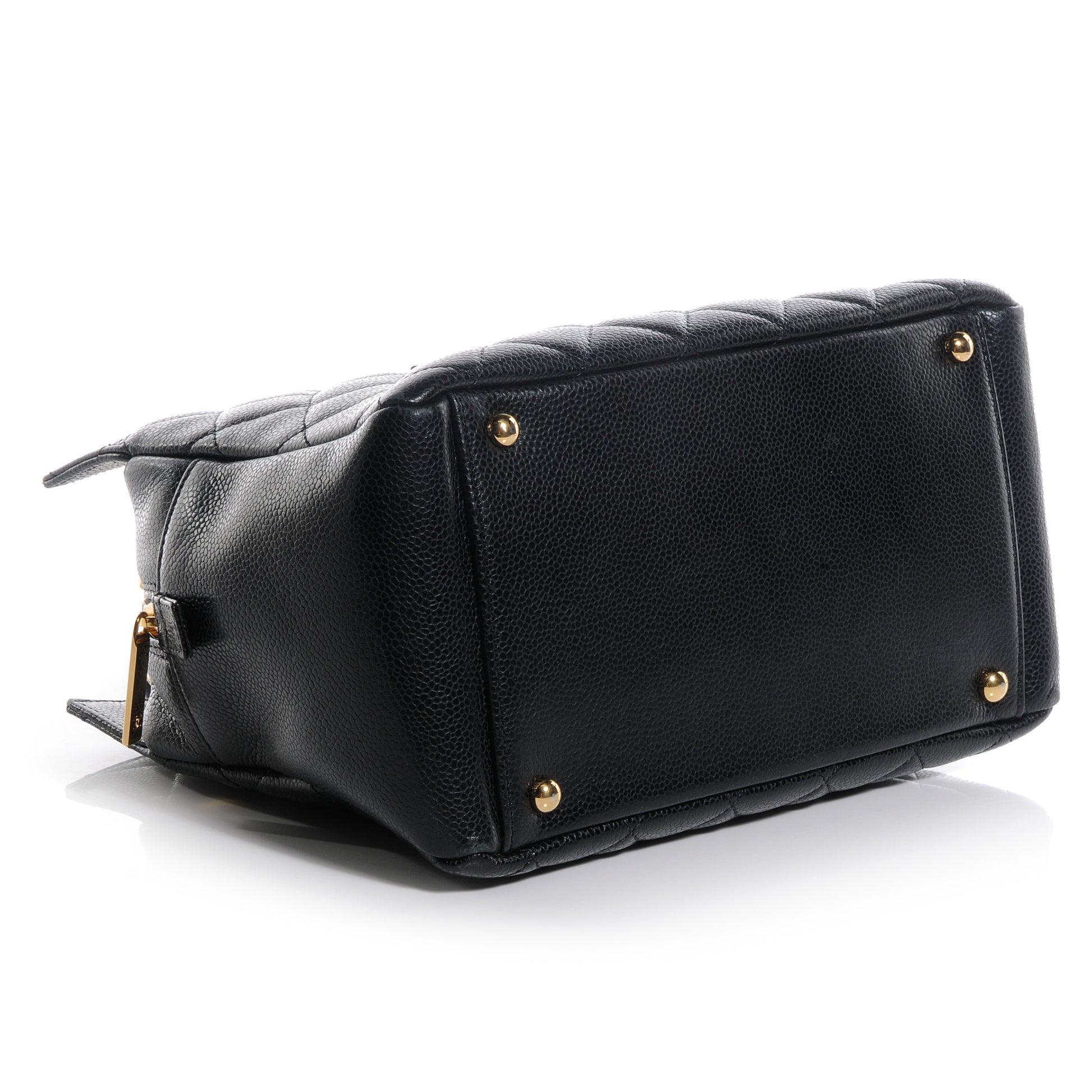 Chanel Caviar Quilted Petit Timeless Tote PTT Black 4 of 7