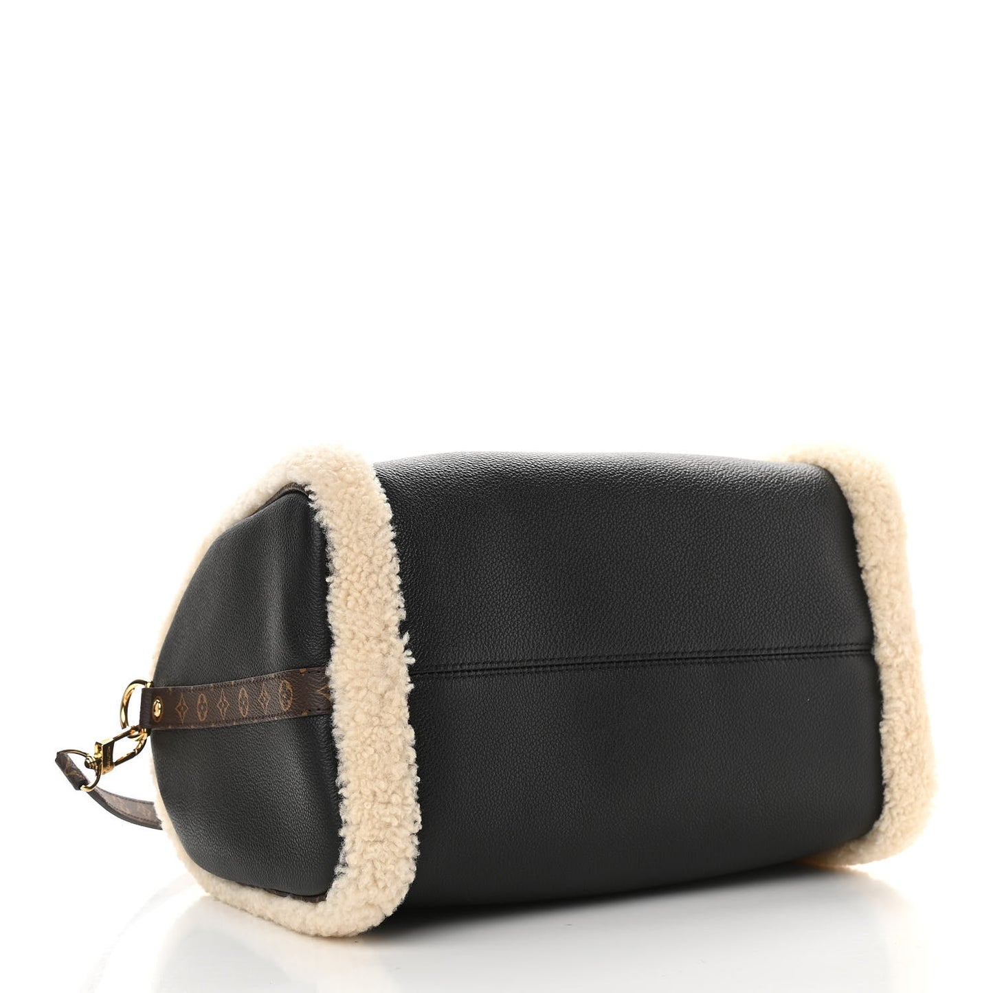 Calfskin Monogram Teddy Speedy Bandouliere 30 Black