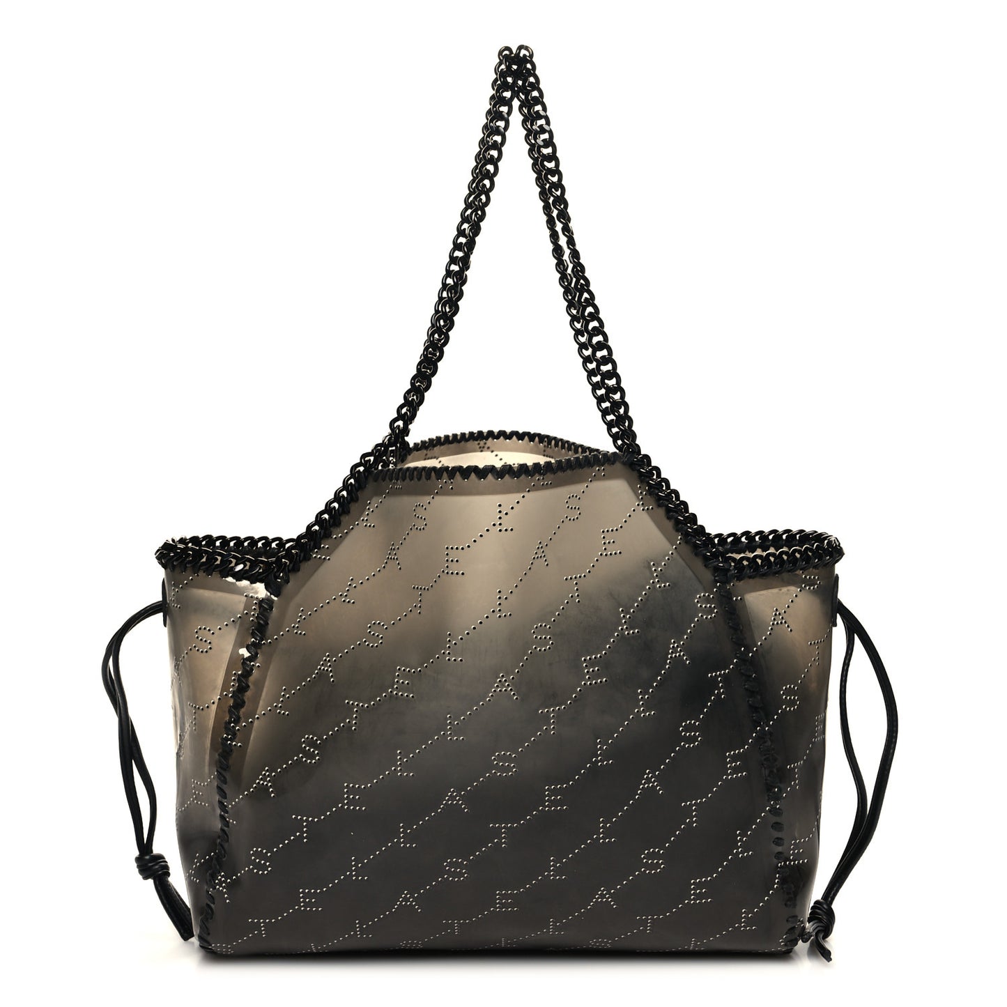PVC Monogram Falabella Reversible Tote Black