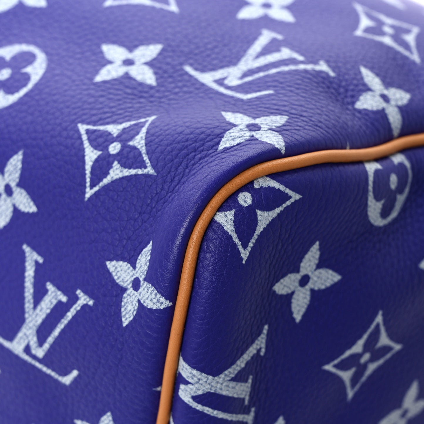 Calfskin Monogram Speedy P9 Bandouliere 40 Amethyst