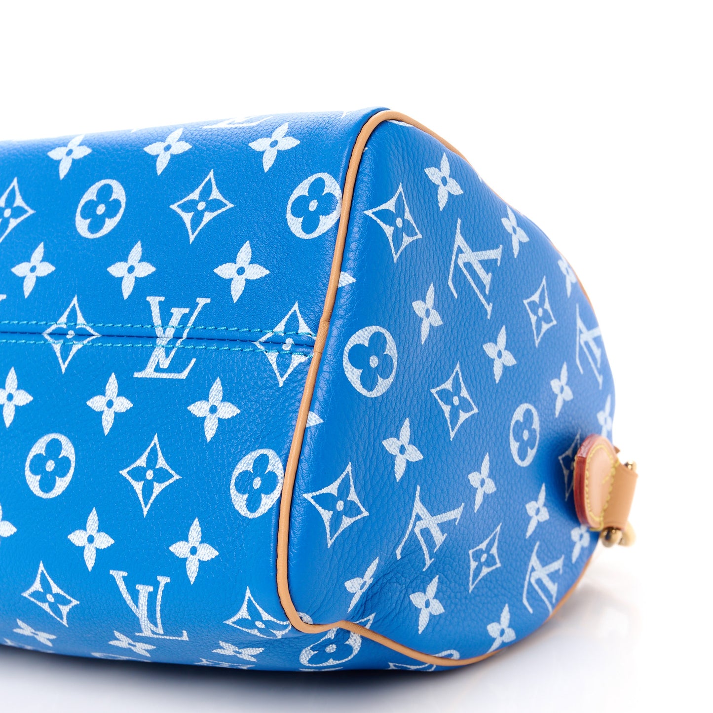 Calfskin Monogram Speedy P9 Bandouliere 25 Blue