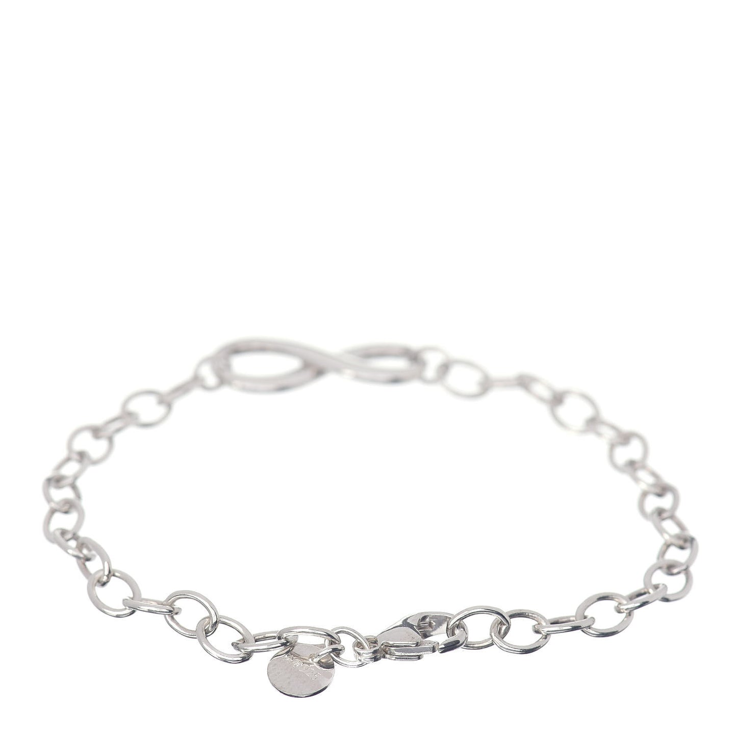 Sterling Silver Infinity Chain Bracelet