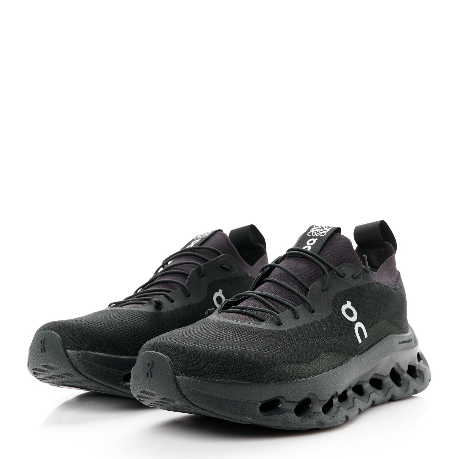 Loewe X ON Canvas Mesh Cloudtilt Sneakers 39 Black 3 of 9