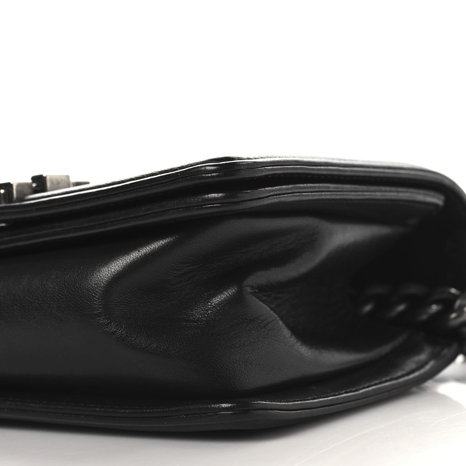 Chanel Lambskin Quilted Small Boy Flap Black 10 of 11