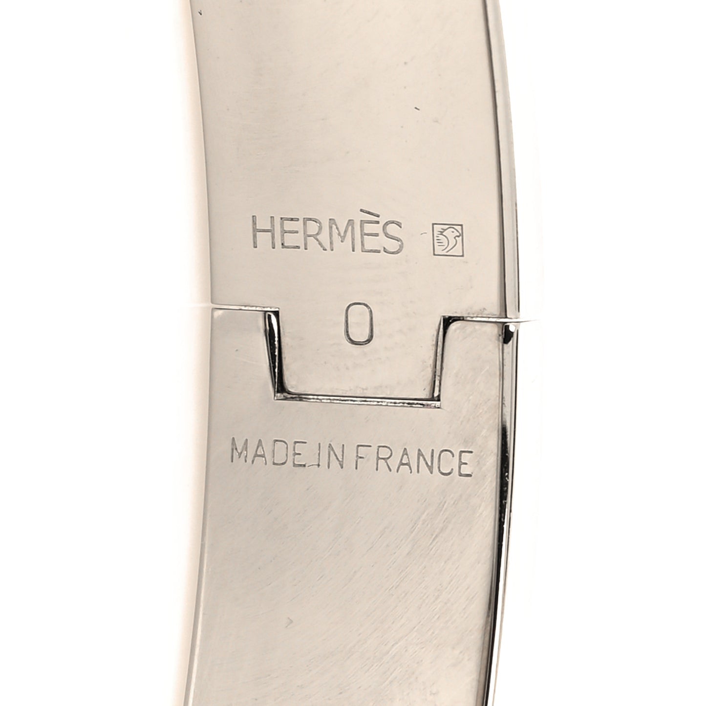 Enamel Narrow Clic Clac H Bracelet PM Bleu Biarritz