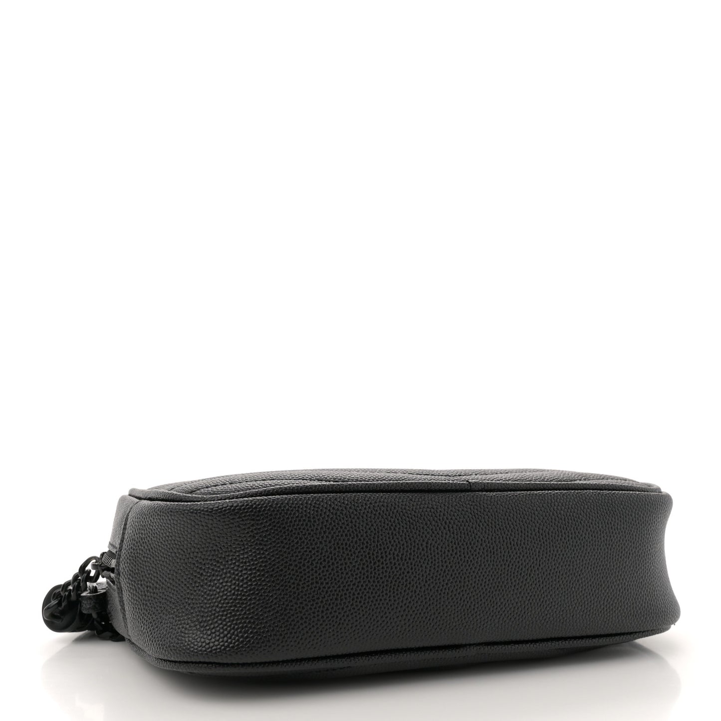 Grain De Poudre Matelasse Monochrome Monogram Mini Lou Camera Bag Black