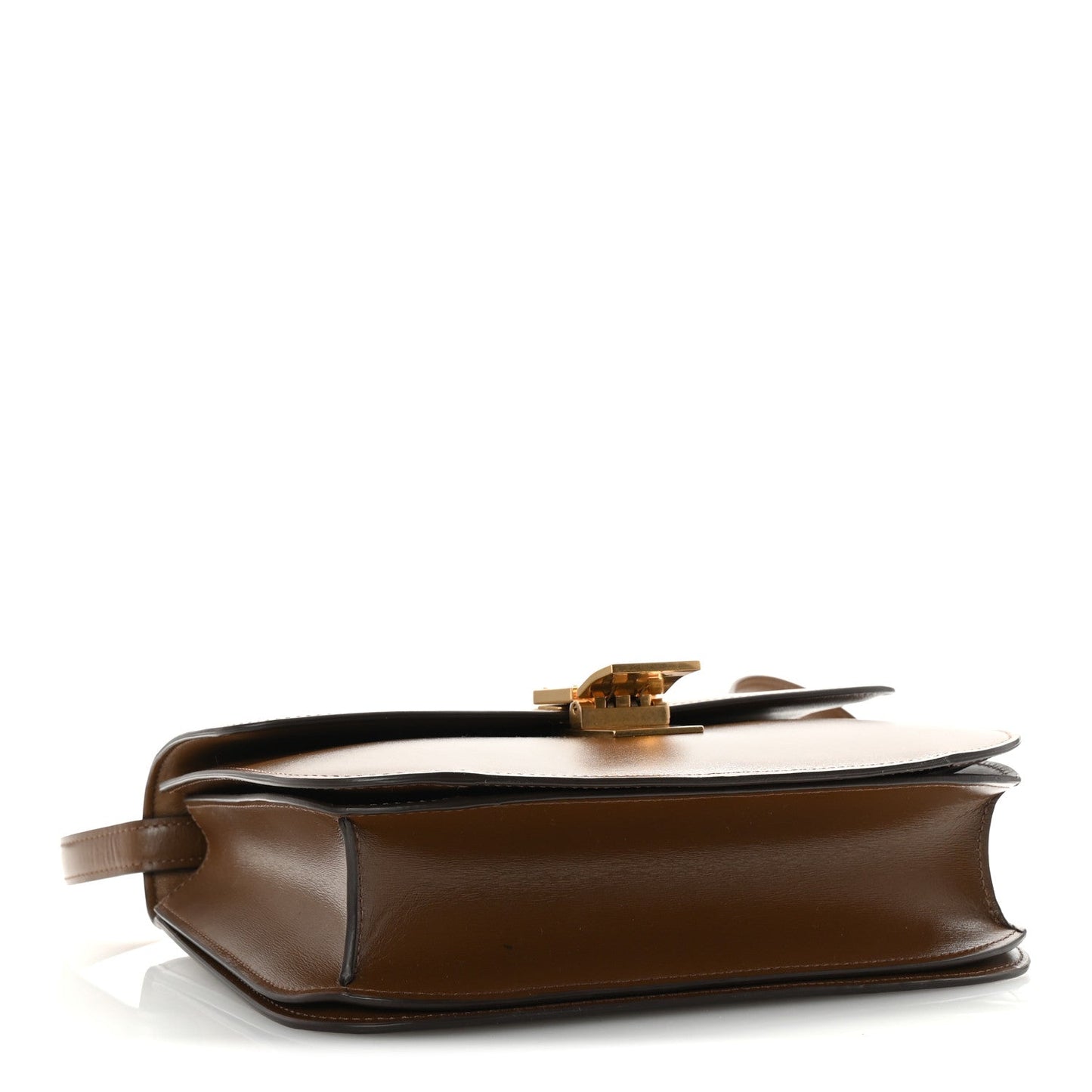 Smooth Calfskin Medium Classic Box Flap Bag Camel