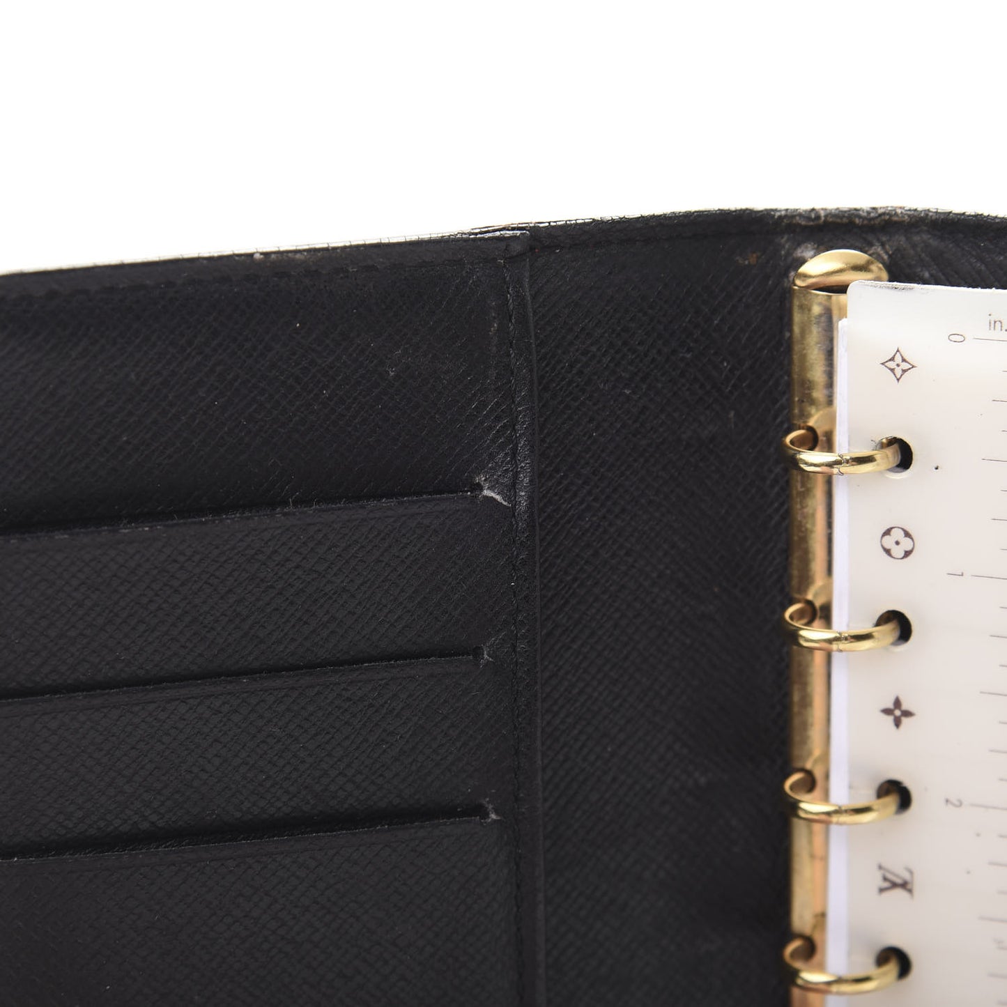 Epi Medium Ring Agenda Cover Rouge