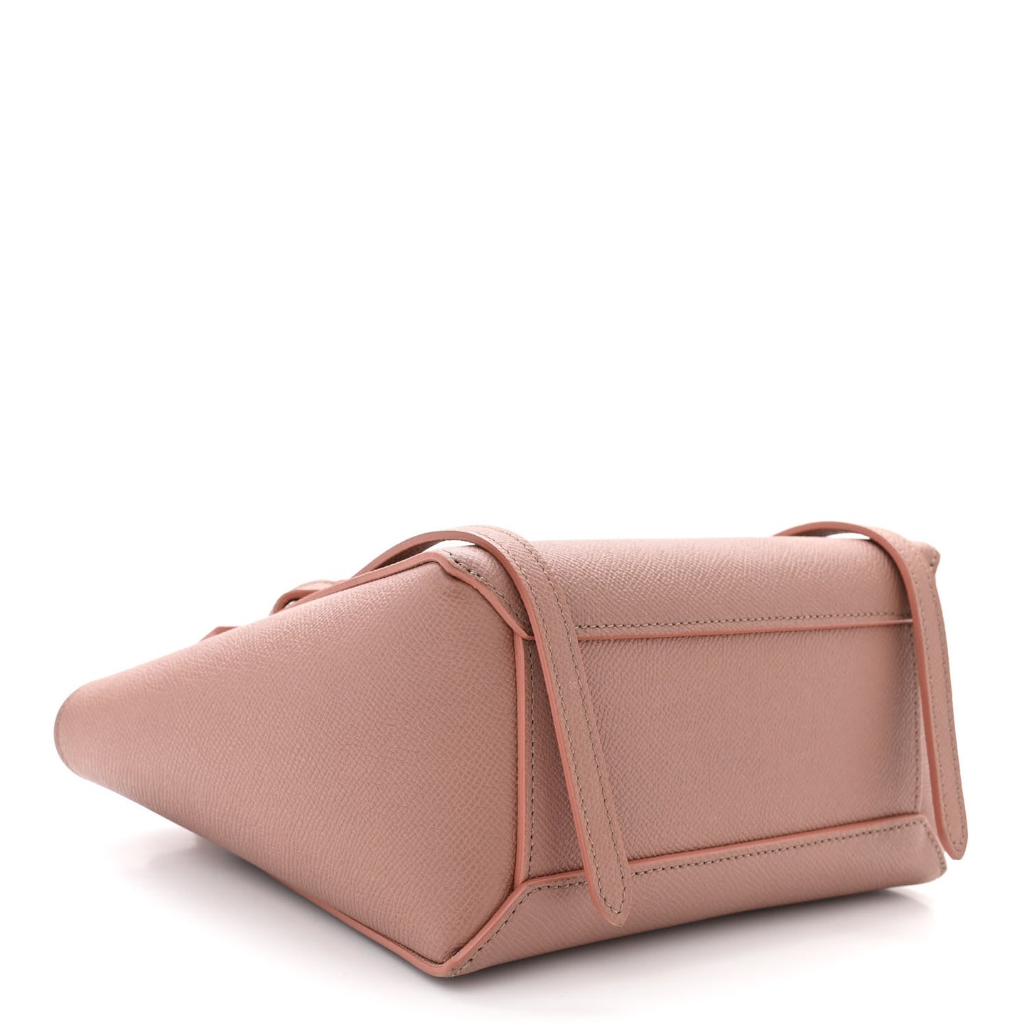 Grained Calfskin Nano Belt Bag Antique Rose