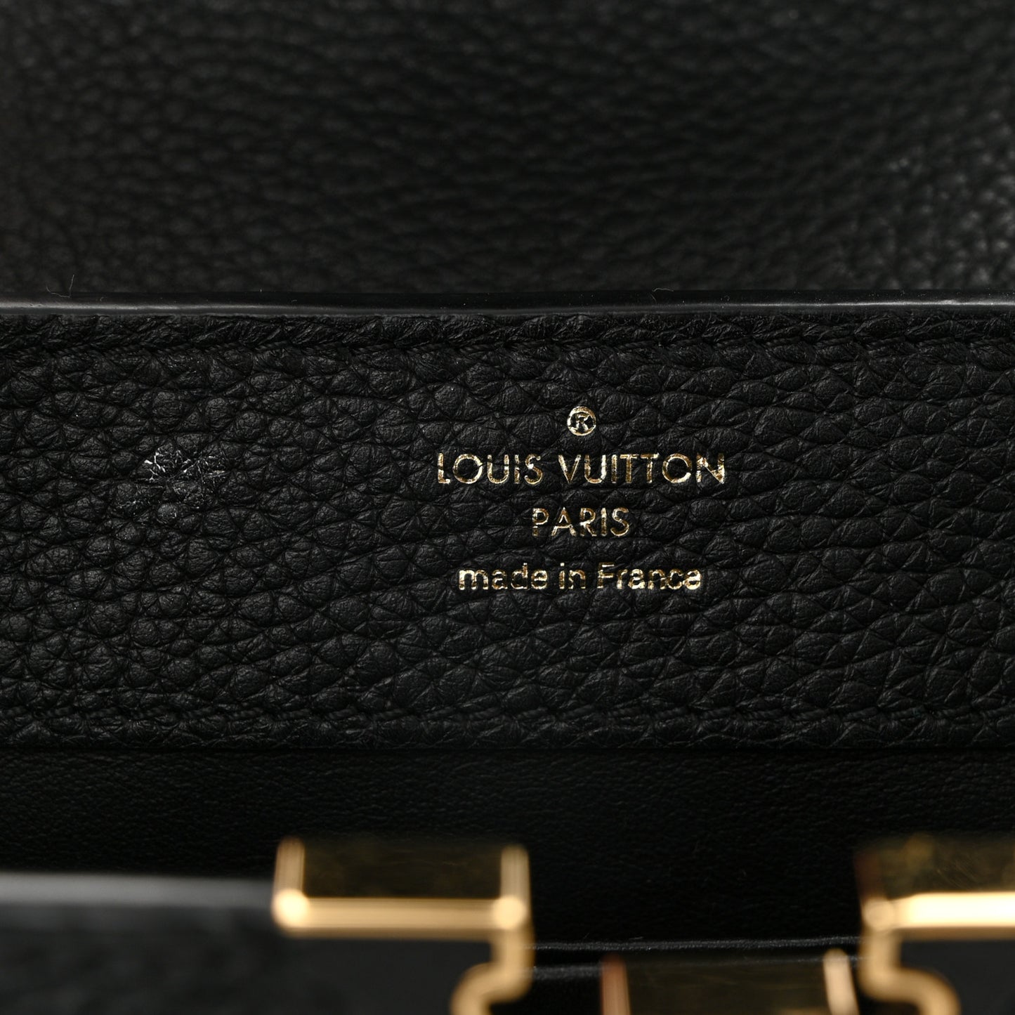 Taurillon Mini Capucines Black