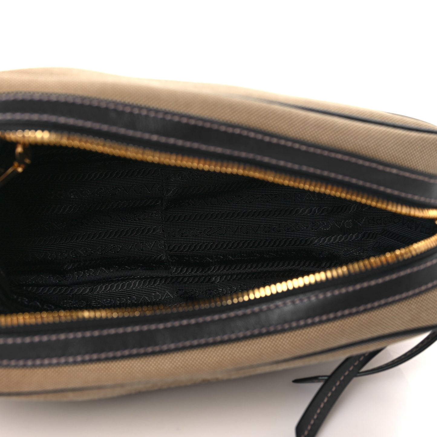Jacquard Logo Camera Bag Corda Bruciato