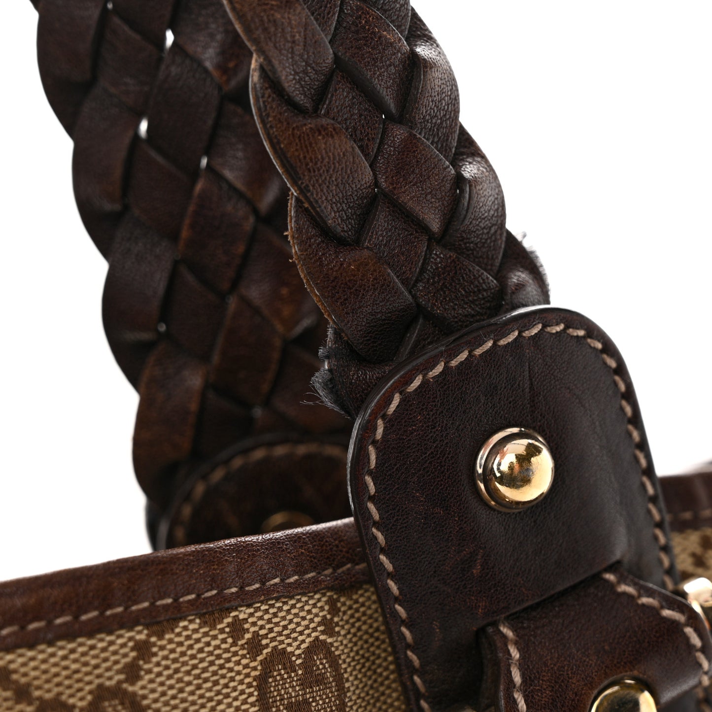 Monogram Medium Pelham Shoulder Bag Dark Brown
