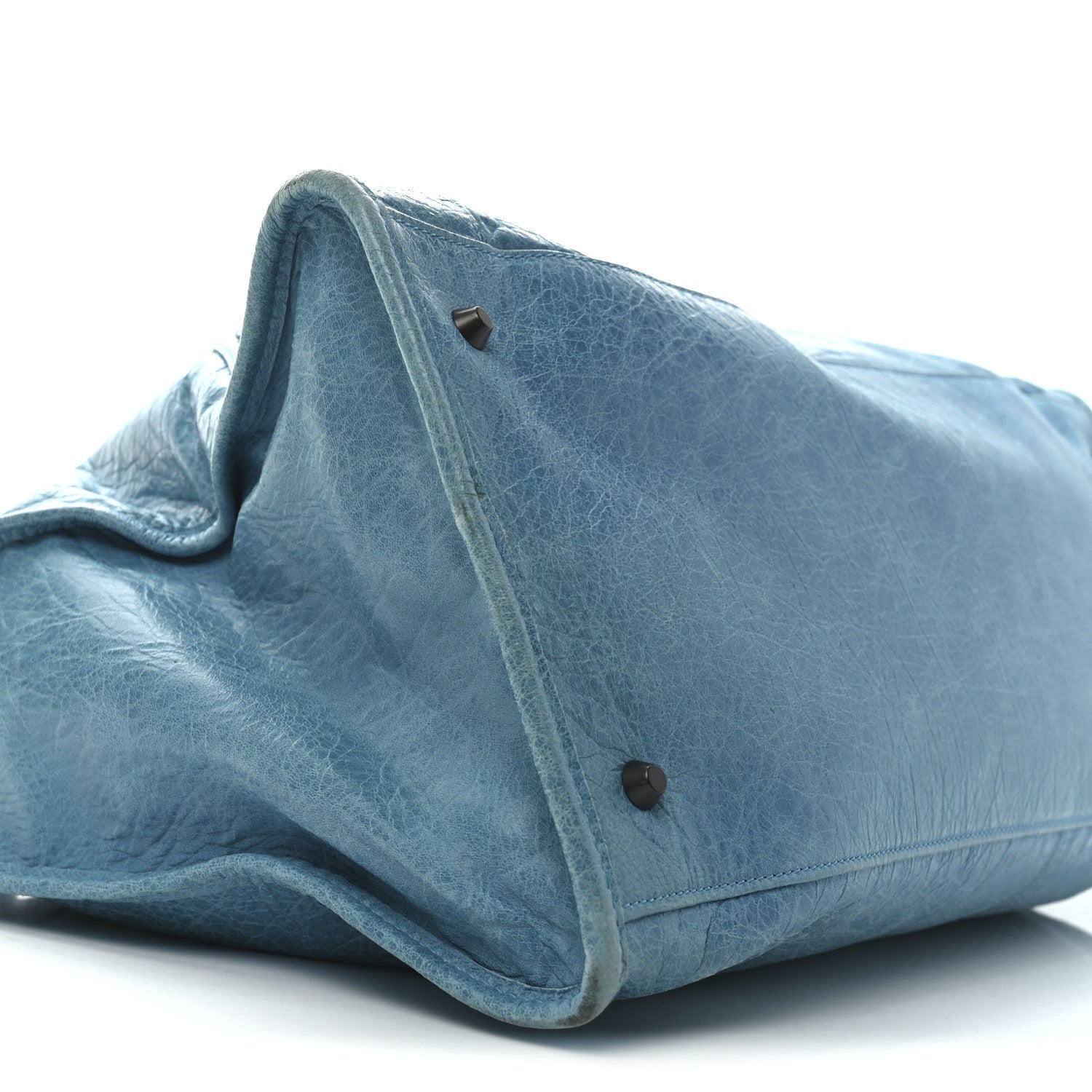 Balenciaga Agneau Classic Hardware Work Sky Blue 10 of 11