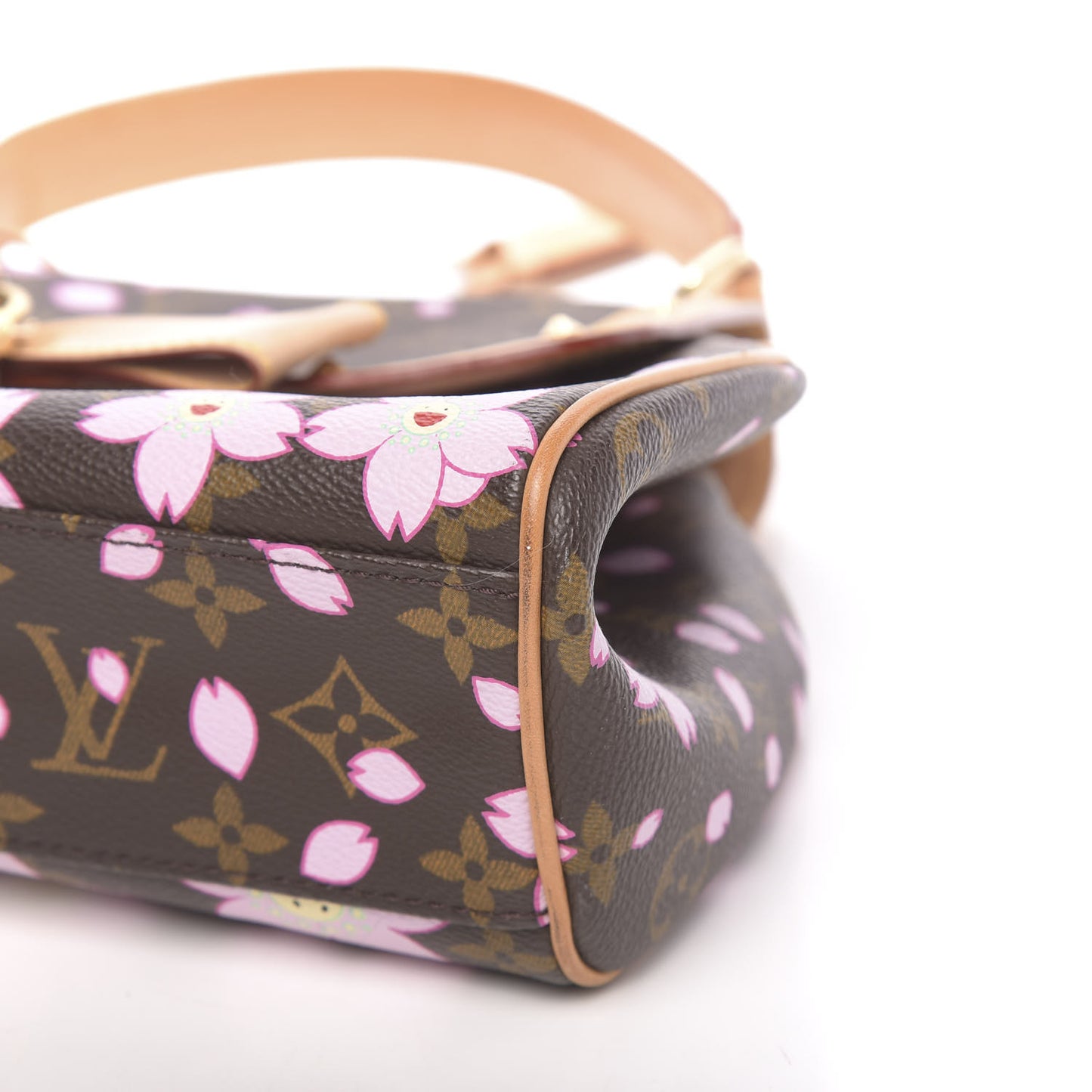 Monogram Cherry Blossom Sac Retro Bag Brown