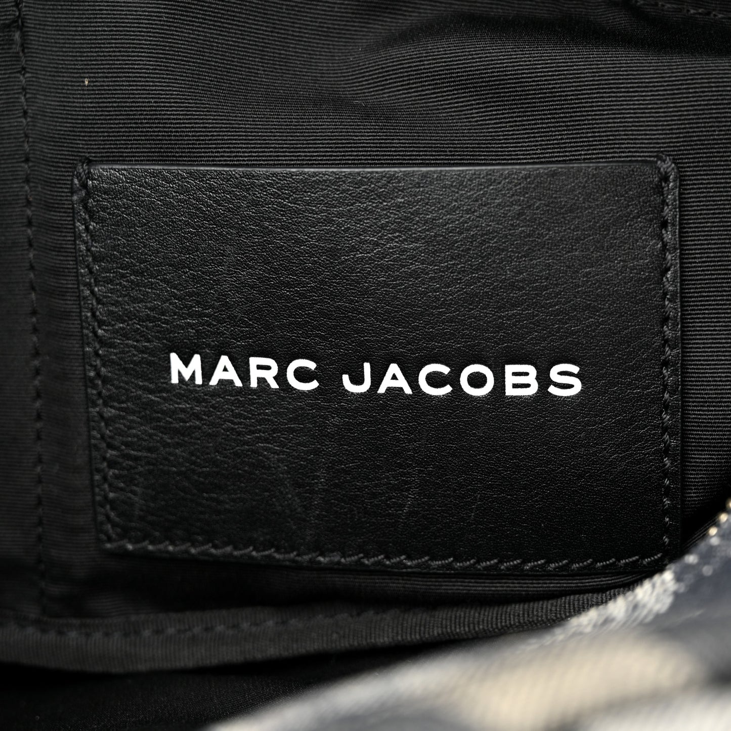 Denim Jacquard Medium The Monogram Tote Bag Denim Blue