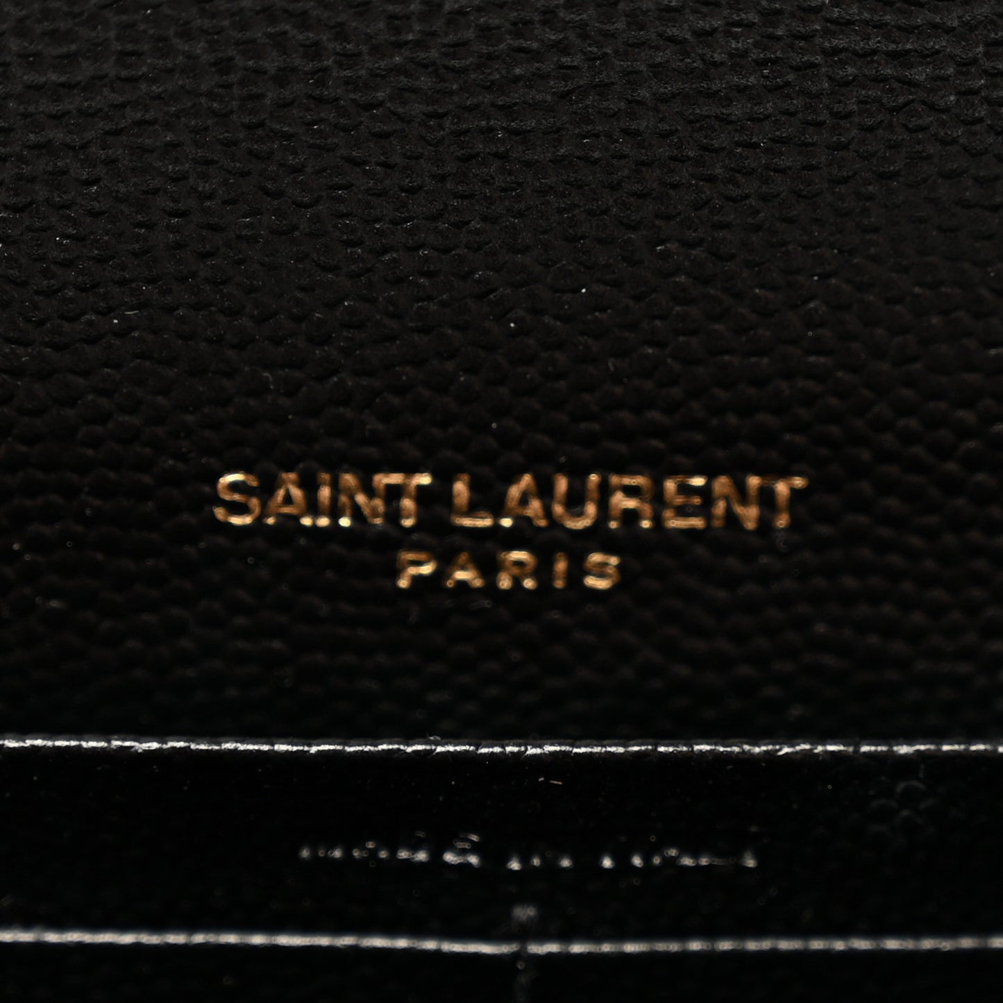 Grain De Poudre Mixed Matelasse Triquilt Large Monogram Wallet Black