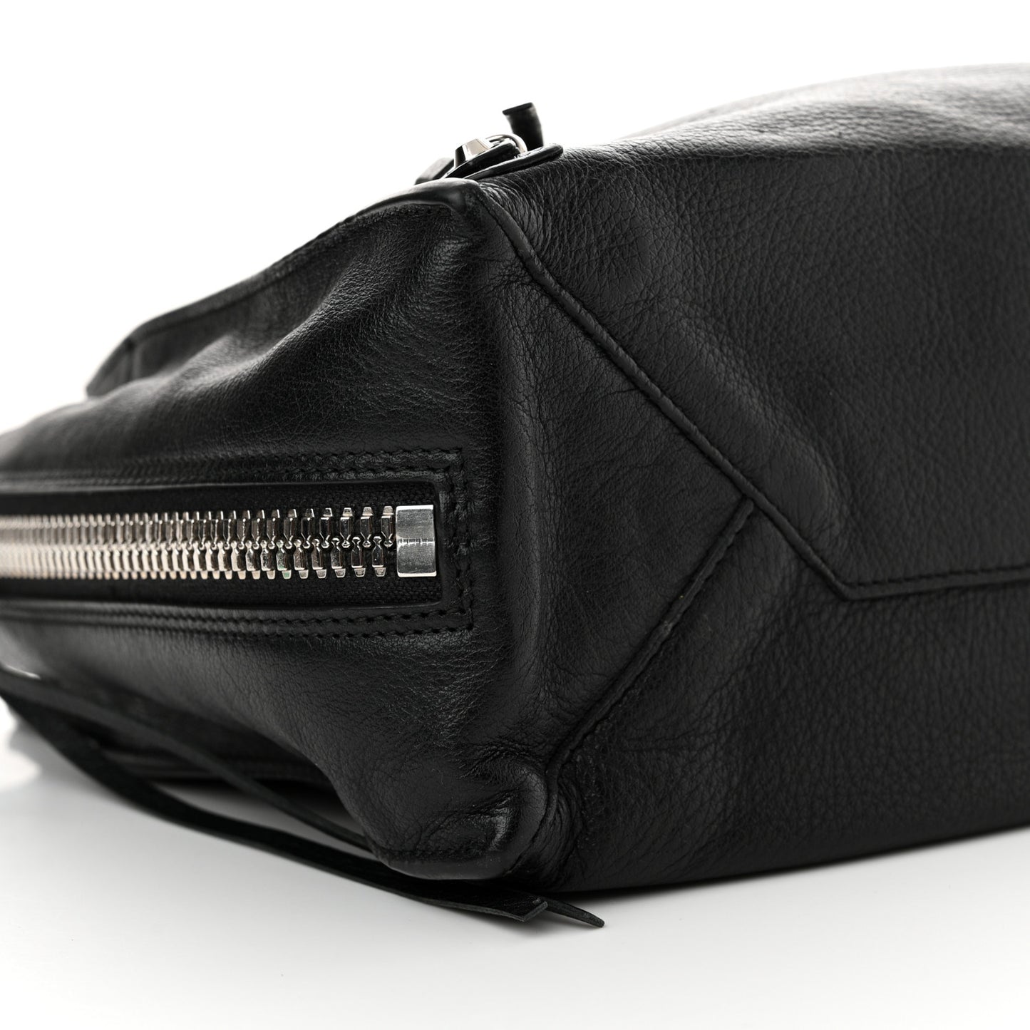 Calfskin Papier Mini A4 Tote Black