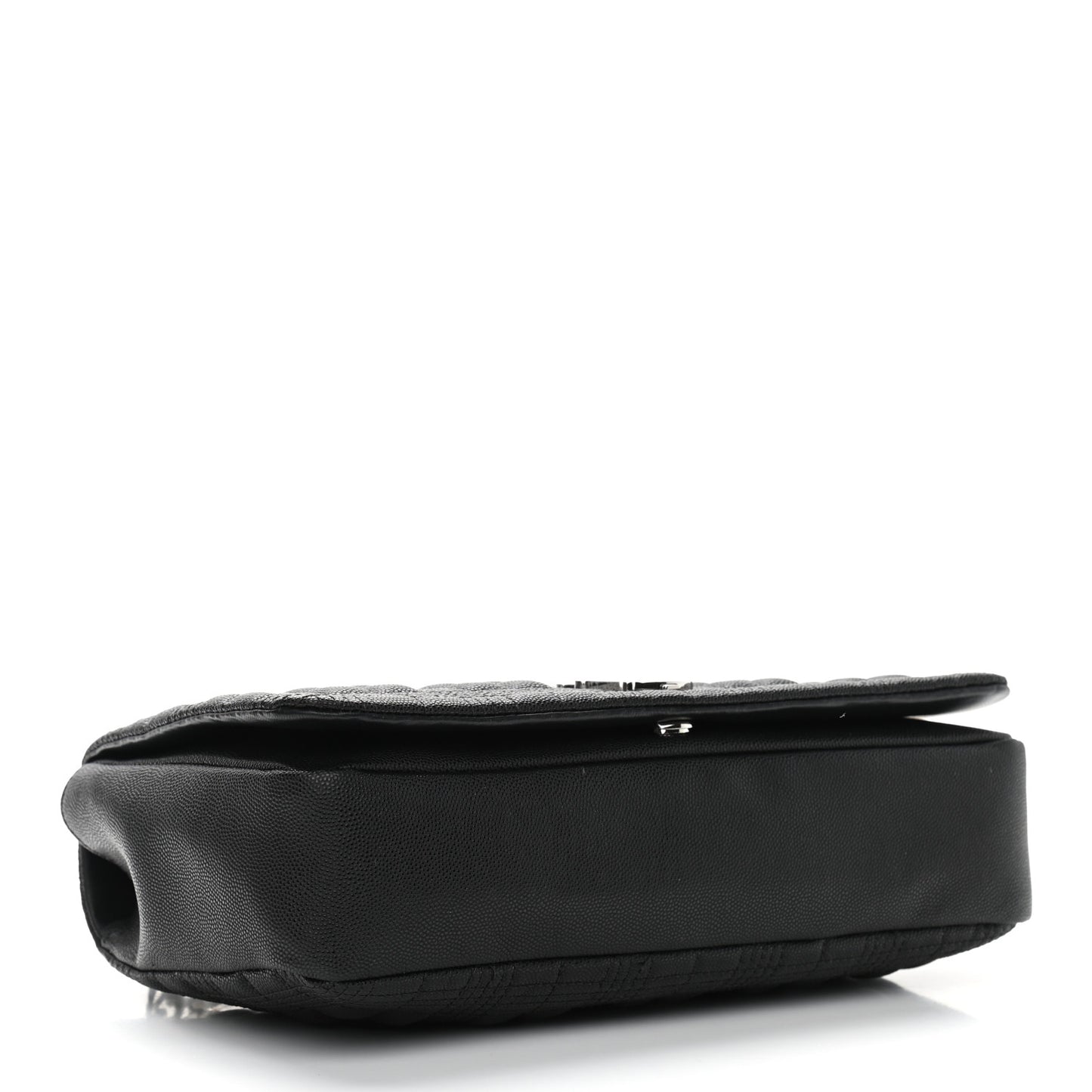 Lambskin Quilted Medium Lola Bag Black