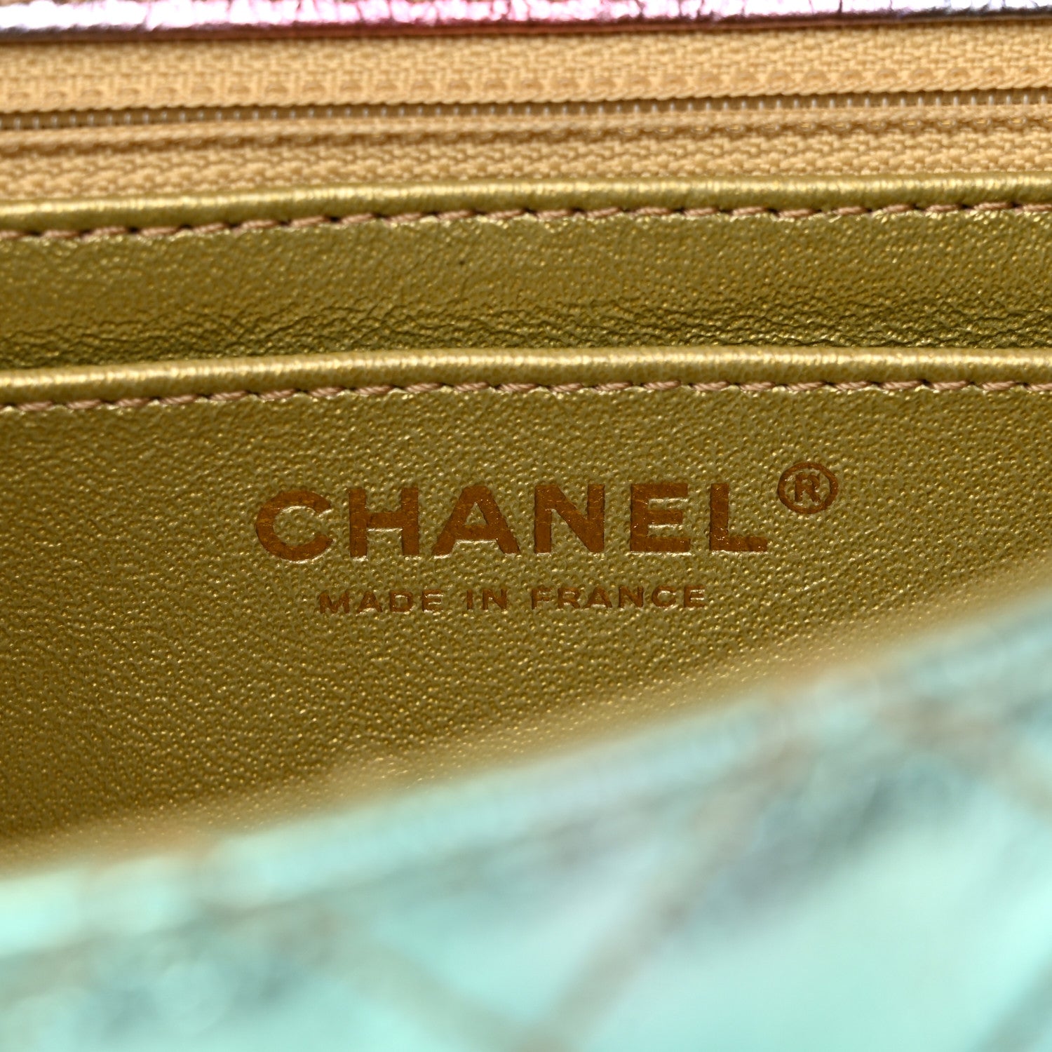 Chanel Metallic Goatskin Quilted Mini 2.55 Reissue Flap Multicolor 6 of 12