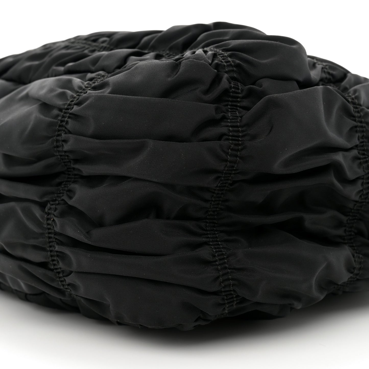 Tessuto Nylon Gaufre Tote Black