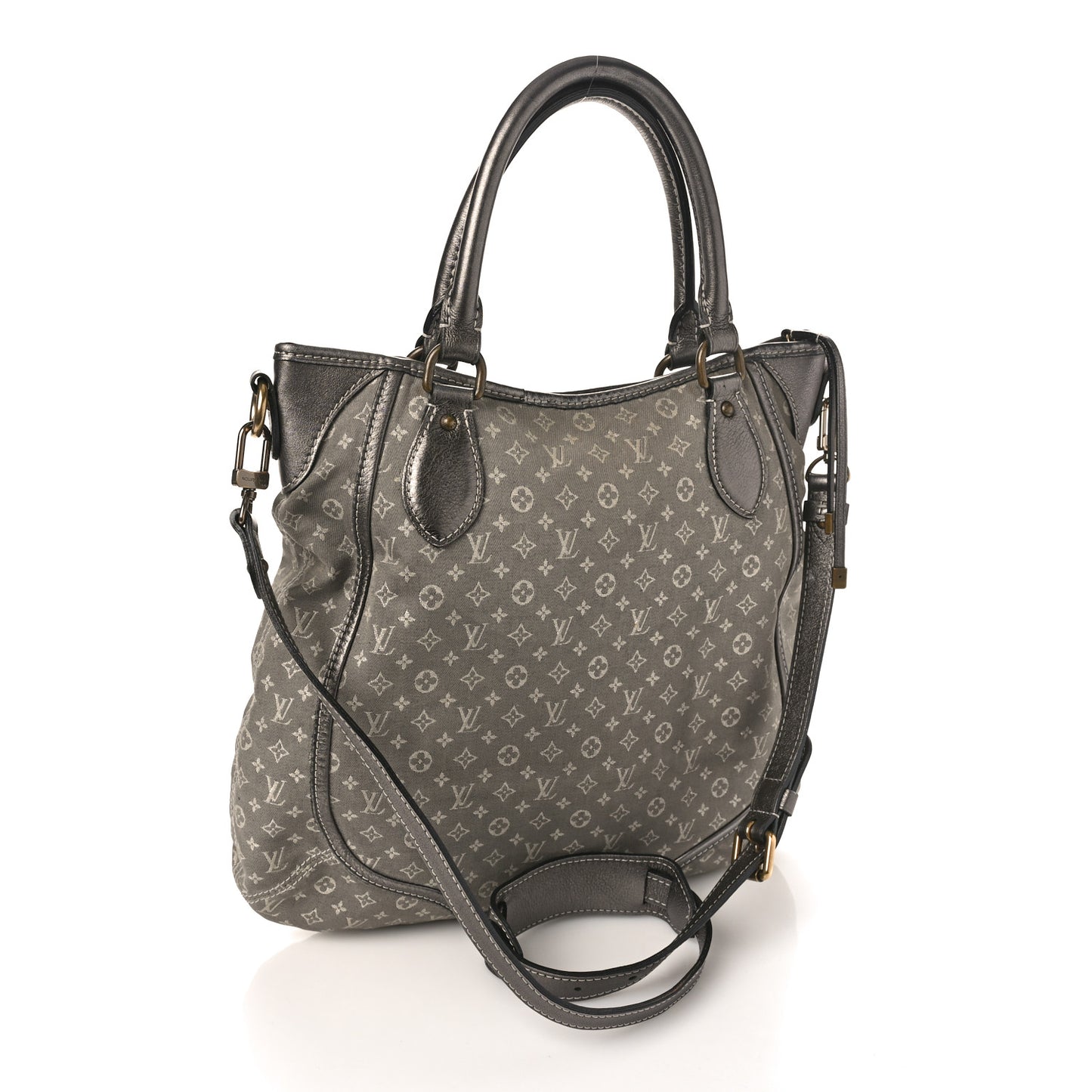Mini Lin Monogram Besace Angele Platine