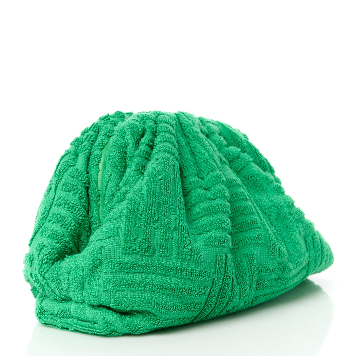 Sponge Fabric The Pouch Clutch Grass