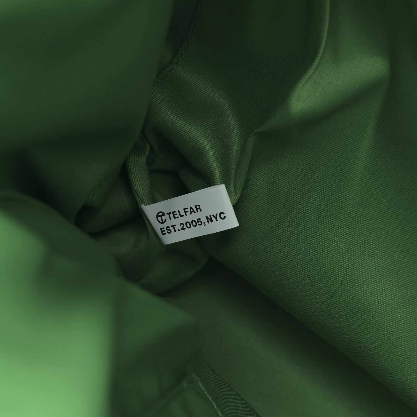 Vegan Leather Large Shopping Bag Greenscreen
