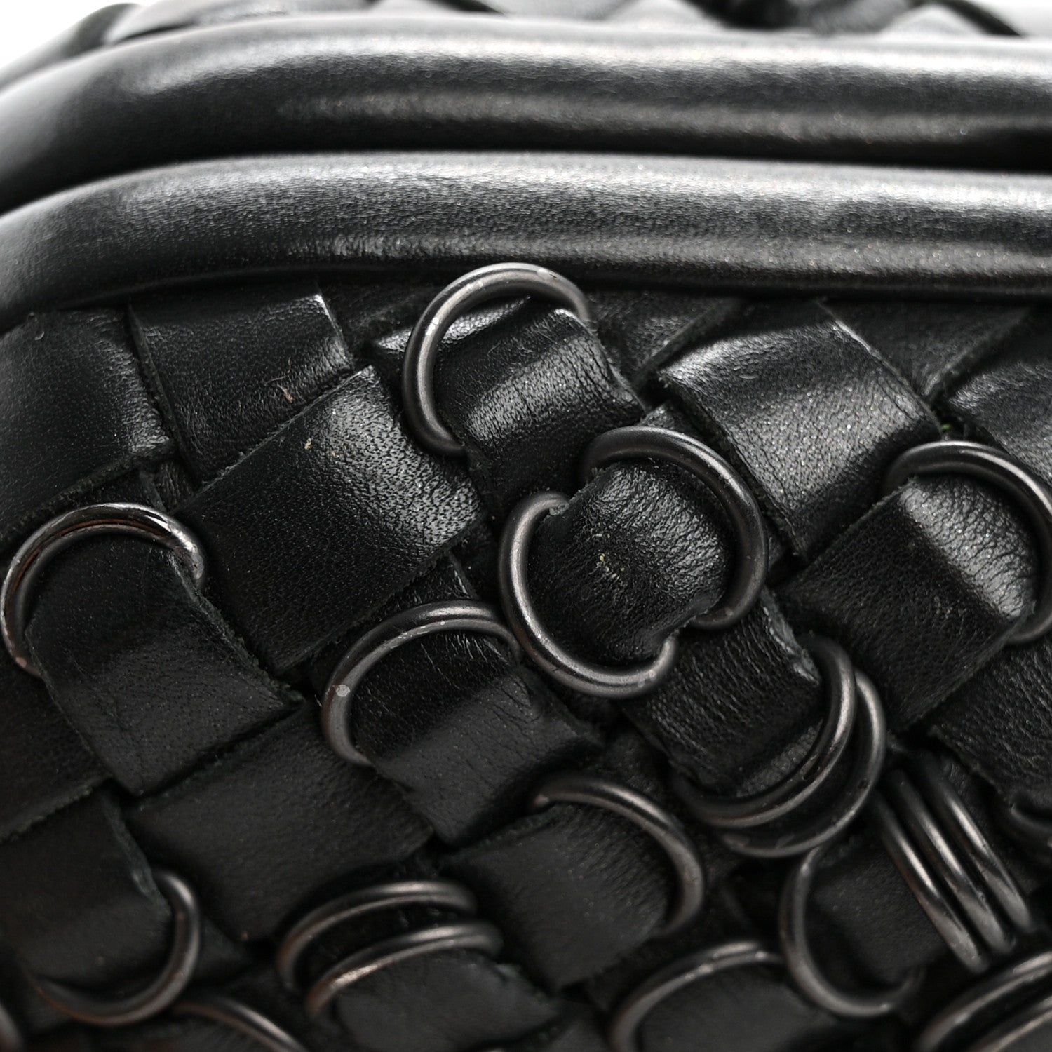Bottega Veneta Nappa Intrecciato Knot Clutch Black 11 of 11