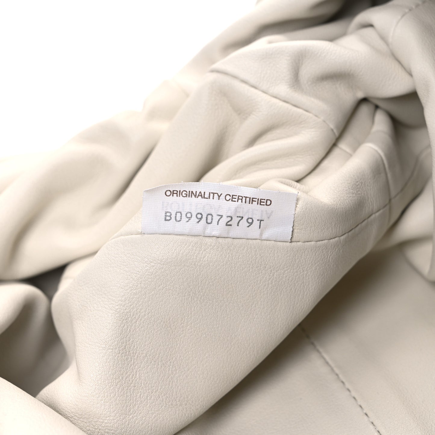 Calfskin Teen Pouch White