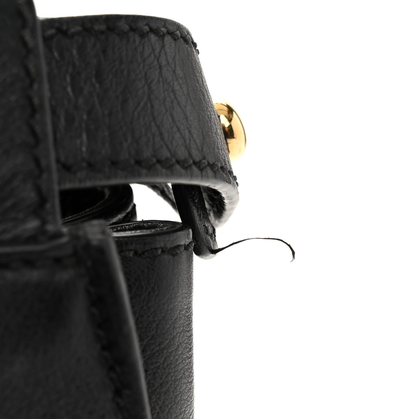 Vitello Seta Shiny Nappa Medium Peekaboo Iconic Satchel Black