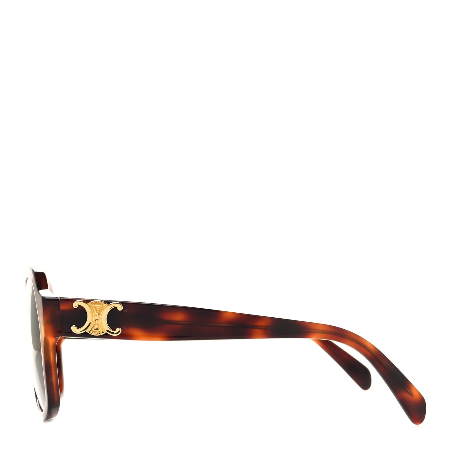 Acetate Triomphe Sunglasses CL40189F Blonde Havana