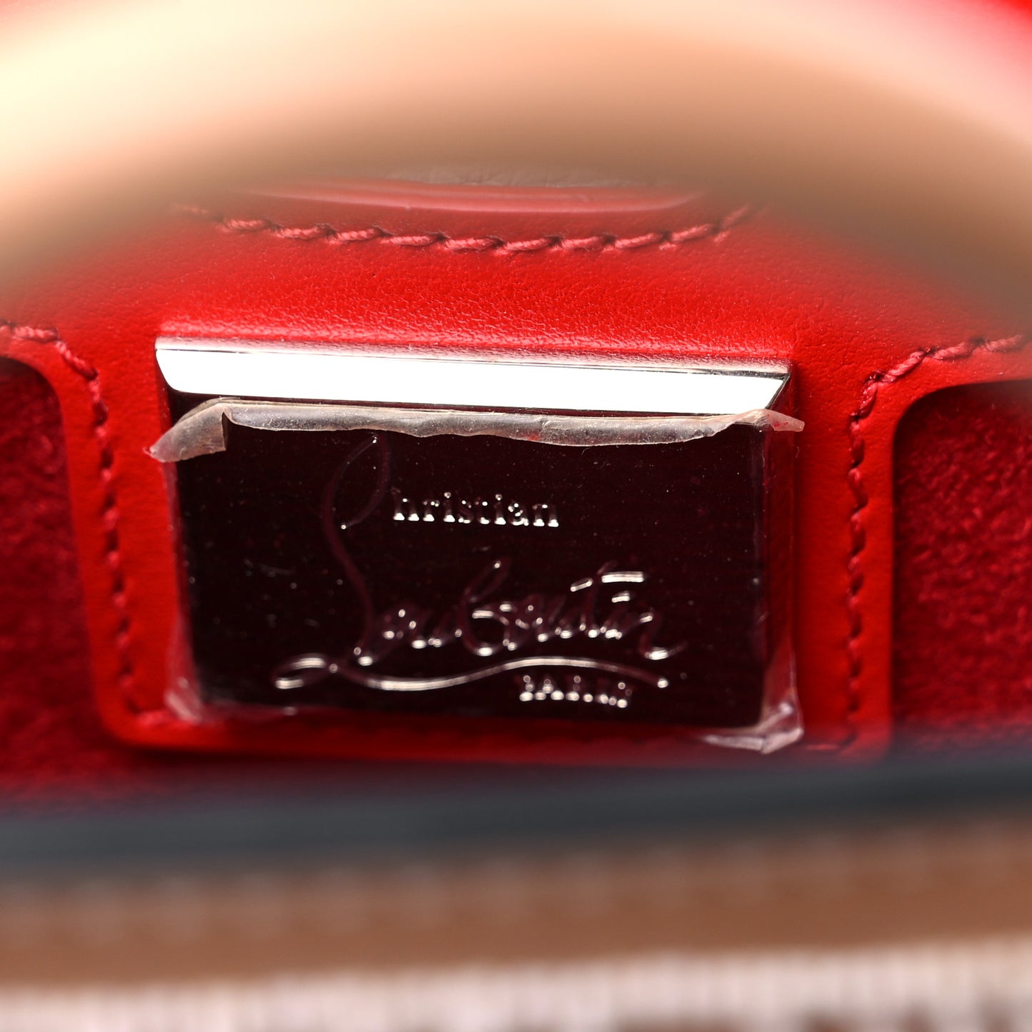 Calfskin Beaded Africamana Nano Paloma Nude